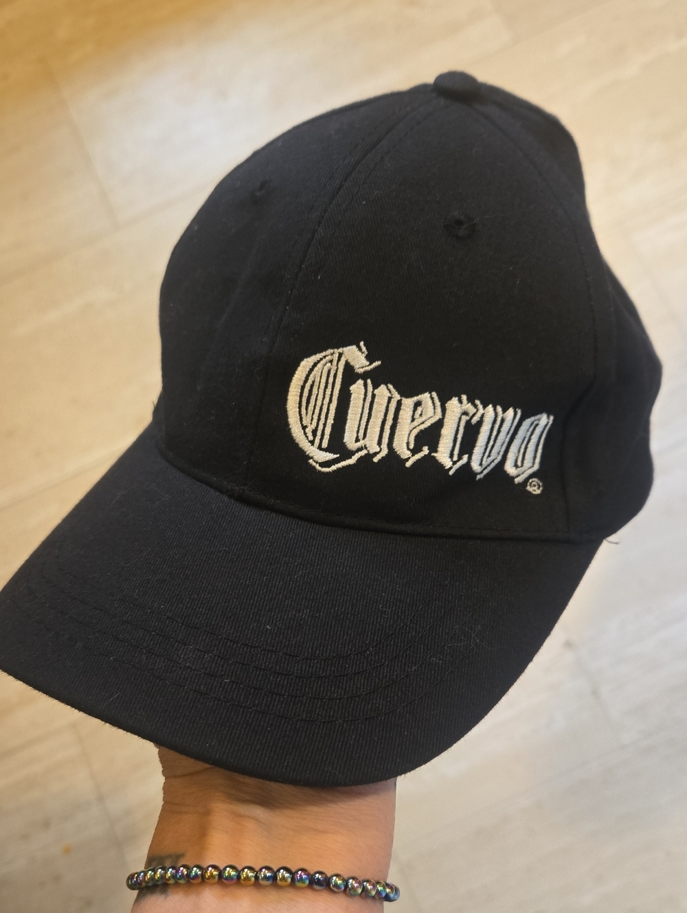 Cuervo Black Adjustable Hat